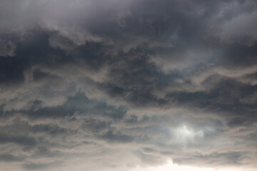 Dark Cloud Formations at a storm