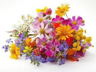 Obraz premium Assorted vibrant blooms, ideal for home decor or events