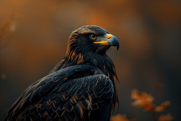 Obraz premium Eagle portrait, outdoor