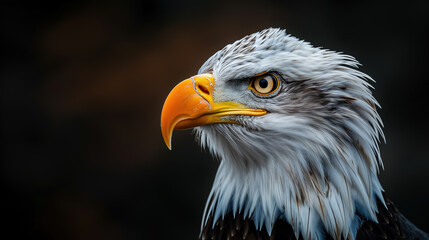 Obraz premium Eagle portrait, outdoor