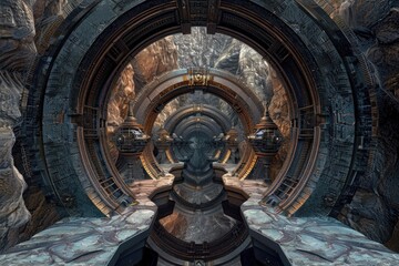 Steampunk Gateway to the Unknown
