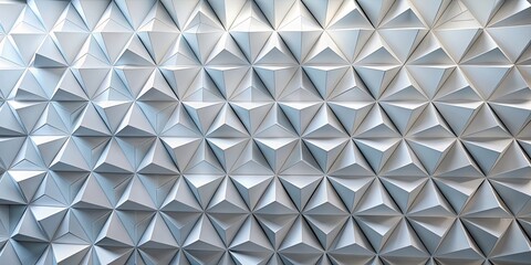 Geometric Abstract Wall, white, triangular, pattern, texture, geometric, abstract