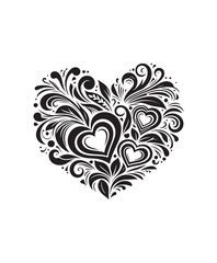 vector love hard vector art,graphics love hards icons set,vintage illustration love hard clipart,vector love hards flat style artwork design