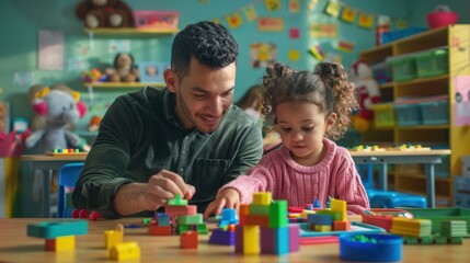 The Parent and Child Playing
