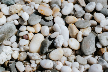 pebbles on the beach