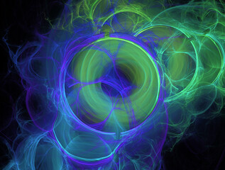Imaginatory fractal abstract background Image