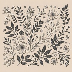 Seamless Floral Pattern.