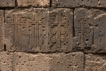 The Tatev Monastery, 9th-century Armenian Apostolic Christian monastery, Armenia.