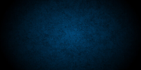 Grunge stone blue studio wall interior backdrop background. modern blank luxurious stucco rock and grungy design rough texture background.