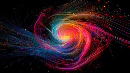 colorful swirl