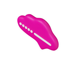 Various 3D Speech bubble icons