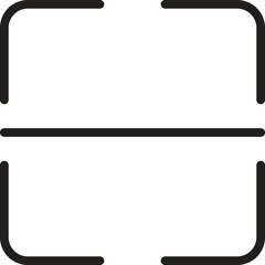 Scanner icon simple clip art vector illustrations,Illustration depicting a black qr code icon on a white background