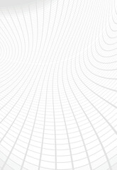 Abstract soft white and gray color tone, gradient art perspective background. Vector illustration.