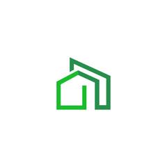 This vector logo/icon can be used for property, housing and personal logos.