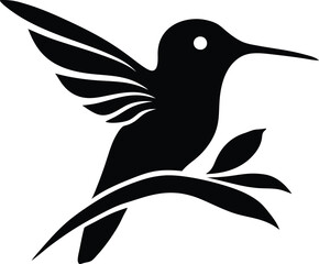 Adobe Illustrator Artwork Hummingbird silhouette