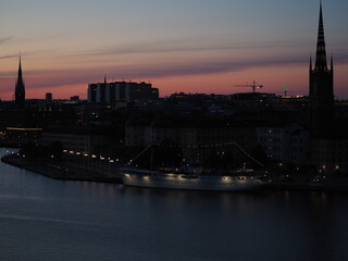 tramonto a stoccolma
