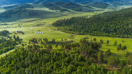 Mongolische Steppe