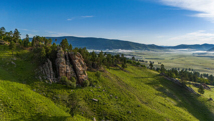 Mongolei Landschaft beeindruckend fantastisch Steppe