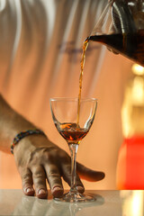 Stir and strain