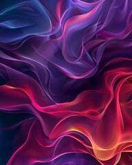 Obraz premium Colorful abstract art in various hues.