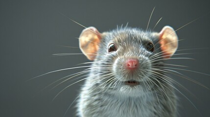 Close-up of a rat