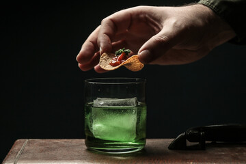 Green cocktail