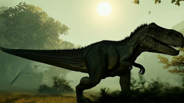 tyrannosaurus rex dinosaur 3d render