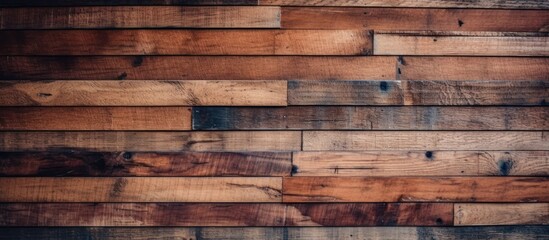 Rustic Wooden Plank Wall
