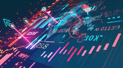 graphical representation of a dividend payout timeline with symbols and arrows indicating growth