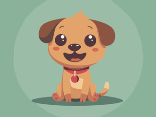 Obraz premium dog with bone