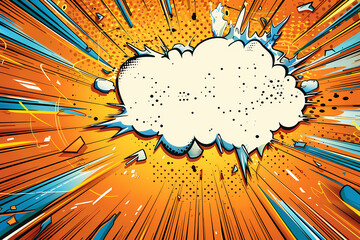 Comic Explosion Pop Art