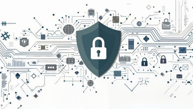 Digital Shield Protecting Data and Information on Circuit Board