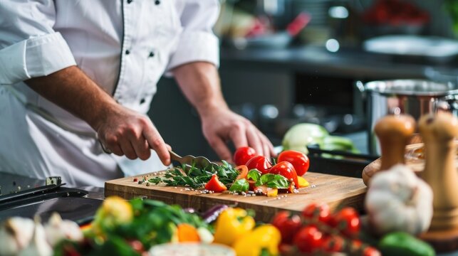 Collaborating with chefs to innovate plant-based menus with diverse vegetarian and vegan dishes