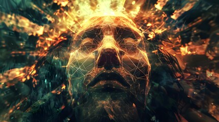 Looping timelapse virtual animation background