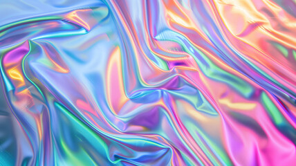 Obraz premium Holo abstract 3D shapes