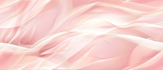 Fototapeta premium A pastel rose pink background with soft, swirling lines