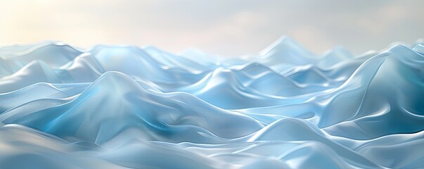 Obraz premium Smooth, matte pastel blue texture