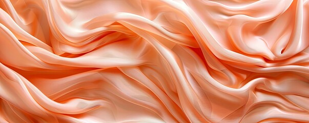 Obraz premium Smooth, matte pastel orange texture