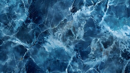 Obraz premium Simple blue marble background texture