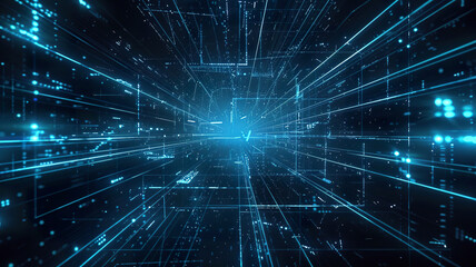 Naklejka premium A blue wire with a blue background