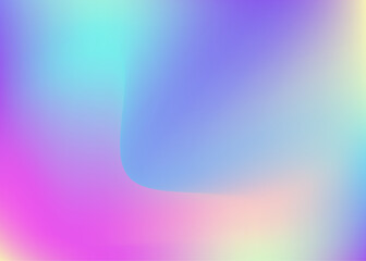 Abstract Gradient. Hologram Texture. Holographic Texture. Cosmos Card. Violet Pop Background. Blur Design. Plastic Mesh. Soft Spectrum Invitation. Pink Abstract Gradient