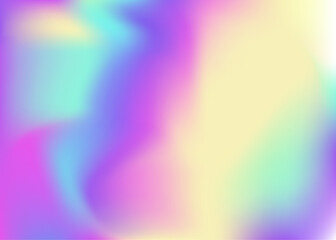 Pearlescent Background. Shiny Banner. Holographic Texture. Violet Pop Gradient. Hologram Texture. Fantasy Cover. Modern Card. Neon Geometric Brochure. Pink Pearlescent Background