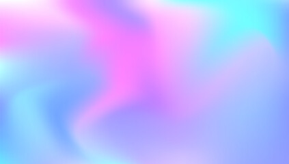 Hologram Texture. Fashion Flyer. Neon Image. Blue Retro Gradient. Cosmos Foil. Pearlescent Gradient. Iridescent Background. Blur Futuristic Template. Pink Hologram Texture