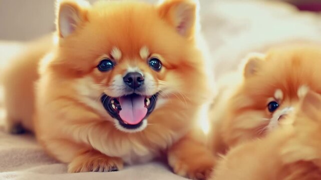 pomeranian spitz puppy