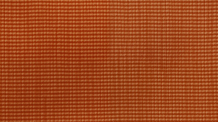 Fototapeta premium Detailed Texture of Orange Woven Fabric with Subtle Pattern