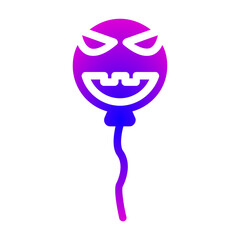 balloon halloween icon
