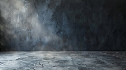 Empty room with marble flooring and neutral tones