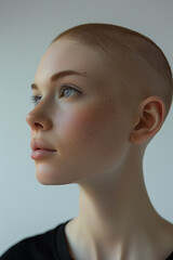 A highly realistic AI-generated portrait of a person