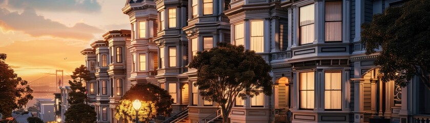 Investment property with classic architecture, detailed exterior, realistic background, high resolution, highlighting design details