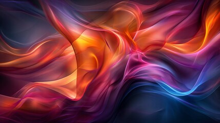 Obraz premium Abstract Swirling Colors